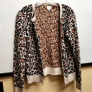 A new day leopard print cardigan